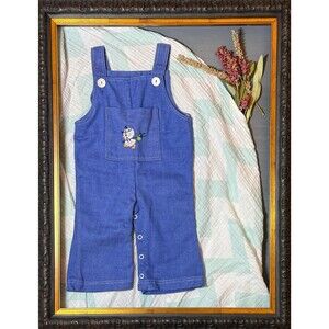 Storybook-Sweet Vintage Baby Overalls | Approx. 12M | Handmade Look‎
